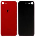 Apple iPhone 8 - Hátsó Ház Üveg (Red), Red