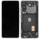 Samsung Galaxy S20 FE G780F - LCD Kijelző + Érintőüveg + Keret (Cloud Navy) - GH82-24220A, GH82-24219A, GH82-31328A, GH82-31329A, GH82-31321A Genuine Service Pack, Cloud Navy