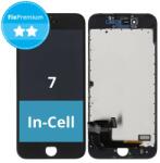 Apple Kijelző In-Cell iPhone 7, Black, Érintőüveg kerettel, FixPremium, Black