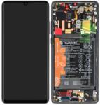 Huawei P30 Pro, P30 Pro 2020 - LCD Kijelző + Érintőüveg + Keret + Akkumulátor (Black) - 02352PBT Genuine Service Pack, Black