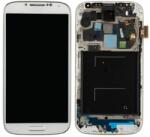 Samsung Galaxy S4 i9505 - LCD Kijelző + Érintőüveg + Keret (White Frost) OLED, White Frost