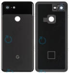 Google Pixel 3 - Akkumulátor Fedőlap (Just Black) - 20GB1BW0S02 Genuine Service Pack, Just Black