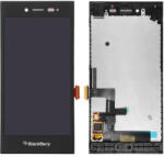 BlackBerry Leap - LCD Kijelző + Érintőüveg + Keret (Black) TFT, Black
