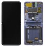 Samsung Galaxy Z Flip F700N - LCD Kijelző + Érintőüveg + Keret (Mirror Purple) - GH82-22215B, GH82-22347B Genuine Service Pack, Mirror Purple