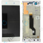 Sony Xperia XA1 G3121 - LCD Kijelző + Érintőüveg + Keret (White) - 78PA9100010, 78PA9100050, 78PA9100090 Genuine Service Pack, White