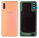 Samsung Galaxy A50 A505F - Akkumulátor Fedőlap (Korall) - GH82-19229D Genuine Service Pack, Coral