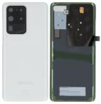 Samsung Galaxy S20 Ultra G988F - Akkumulátor Fedőlap (Cloud White) - GH82-22217C Genuine Service Pack, Cloud White