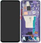 Xiaomi Pocophone F2 Pro - LCD Kijelző + Érintőüveg + Keret (Electric Purple) - 56000F0J1100 Genuine Service Pack, Electric Purple
