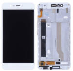 ASUS Zenfone 3 Max ZC520TL - LCD Kijelző + Érintőüveg + Keret (Glacier Silver) - 90AX0087-R20010, 90AX0084-R20010 Genuine Service Pack, Silver