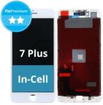 Apple iPhone 7 Plus - LCD Kijelző + Érintőüveg + Keret (White) In-Cell FixPremium, Fehér