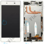 Sony Xperia Z5 E6653 - LCD Kijelző + Érintőüveg + Keret (White) TFT, White