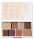 Revolution Beauty Mini Chocolate Shadow Palette paletă cu farduri de ochi Nudes 10, 2 g