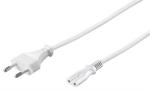  Cablu alimentare Euro la IEC C7 5m Alb, kpspm5w (kpspm5w)