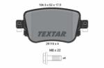 TEXTAR set placute frana, frana disc TEXTAR Q+ 2511003 (2511003)