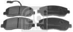 Febi Bilstein set placute frana, frana disc FEBI BILSTEIN 16845 (16845)