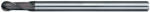 NS Tool 4mm L70 6mm gömbvégű keményfém maró 65HRC-ig - MSBH230 - NS Tool Japan - 08-00507-00200