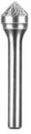 Bartools Kúpos 90°-os turbómaró kereszt fogazással - 10x5x50x6mm - Bartools - KSK - KX1005M06 - SK-3