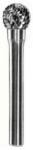 Bartools Gömbvégű turbómaró kereszt fogazással - 12x11x51x6mm - Bartools - KUD - DX1210M06 - SD-5
