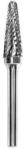 Bartools Kúpos kerek orrú turbómaró kereszt fogazással - 3x13x38x3mm - Bartools - KEL - LX0313M03 - SL-42