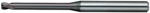 NS Tool 4mm R1, 0 4 élű, tórusz keményfém maró 65HRC-ig - MHRH430R - NS Tool Japan - 08-00237-41000
