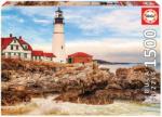 Educa Puzzle Rocky Lighthouse Educa 1500 piese și lipici Fix de la 11 ani (EDU17978) Puzzle