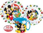 Stor Disney Mickey micro étkészlet szett bögrével színes (STF22238)