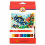 KOH-I-NOOR Creioane colorate acuarela KOH-I-NOOR Aquarell 3719, 36 buc/set