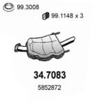 ASSO Toba esapament finala ASSO 34.7083 (34.7083)