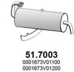 ASSO Toba esapament finala ASSO 51.7003 (51.7003) - automobilus