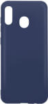 Lemontti Husa Lemontti Husa Silicon Silky Samsung Galaxy A20 / A30 Albastru Inchis (LEMHSA20AI) - vexio