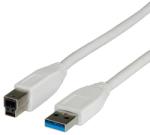 Roline Cable USB3.0 A-B, 1.8m, Value 11.99. 8870 (11.99.8870)