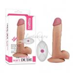 Lovetoy- Ultra soft dude The Ultra Soft Dude - Vibrating Flesh 22.5cm Vibrator