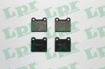 LPR set placute frana, frana disc LPR 05P109 (05P109)