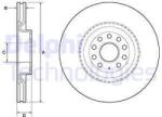 DELPHI Disc frana DELPHI BG9952 (BG9952)