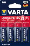VARTA Longlife Max Power Alkaline AA mignon ceruza elem 4db/csom