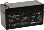 First Power ólom zselés akku FP1212 helyettesíti APC RBC 35 1, 2Ah 12V VdS
