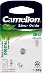 Camelion ezüstoxid-gombelem, óraelem SR43 /G12/LR43/186 /386 1db/csom