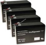 Multipower Powery ólom akku MP1236H APC Smart-UPS SURT1000XLI 12V 9Ah (7, 2Ah/7Ah is)