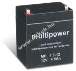 Multipower Helyettesítő szünetmentes akku APC Back-UPS ES 350 12V 4, 5Ah