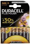 Duracell Plus elem LR3 AAA Micro MN2400 8db/csom. - Kiárusítás