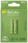 GP Batteries ReCyko HR03 (AAA) akku 950mAh 2db/csomag