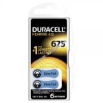 Duracell hallókészülék elem 675AE 6db/csom