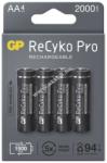 GP Batteries ReCyko Pro Professional HR6 (AA) ceruza akku 2000mAh 4db/csomag