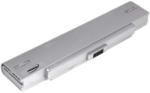 Powery Helyettesítő akku Sony VAIO VGN-C190 5200mAh ezüst