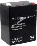 Multipower Ólom akku 12V 2, 9Ah (Multipower) típus MP2, 9-12R