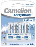 Camelion akku típus HR6 Mignon AA (ceruzaakku típus) AlwaysReady 4db/csom. 2300mAh