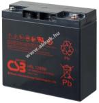 CSB-Battery Ólom akku CSB / Hitachi HRL 1280W M5 12V 20Ah