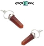  Pandantiv din Carneol Obelisc - 48-51 x 18 mm - 1 Buc