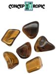  Ochi de Tigru Rulat Natural - 29-33 x 18-27 mm - ( XL ) - 1 Buc