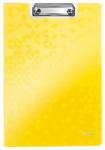 LEITZ Felírótábla, fedeles, A4, LEITZ Wow, sárga (E41990016) (41990016)